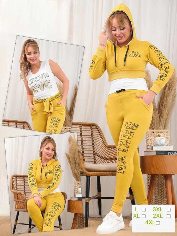 بدله نسائيه قطنيه من ثلاث قطع