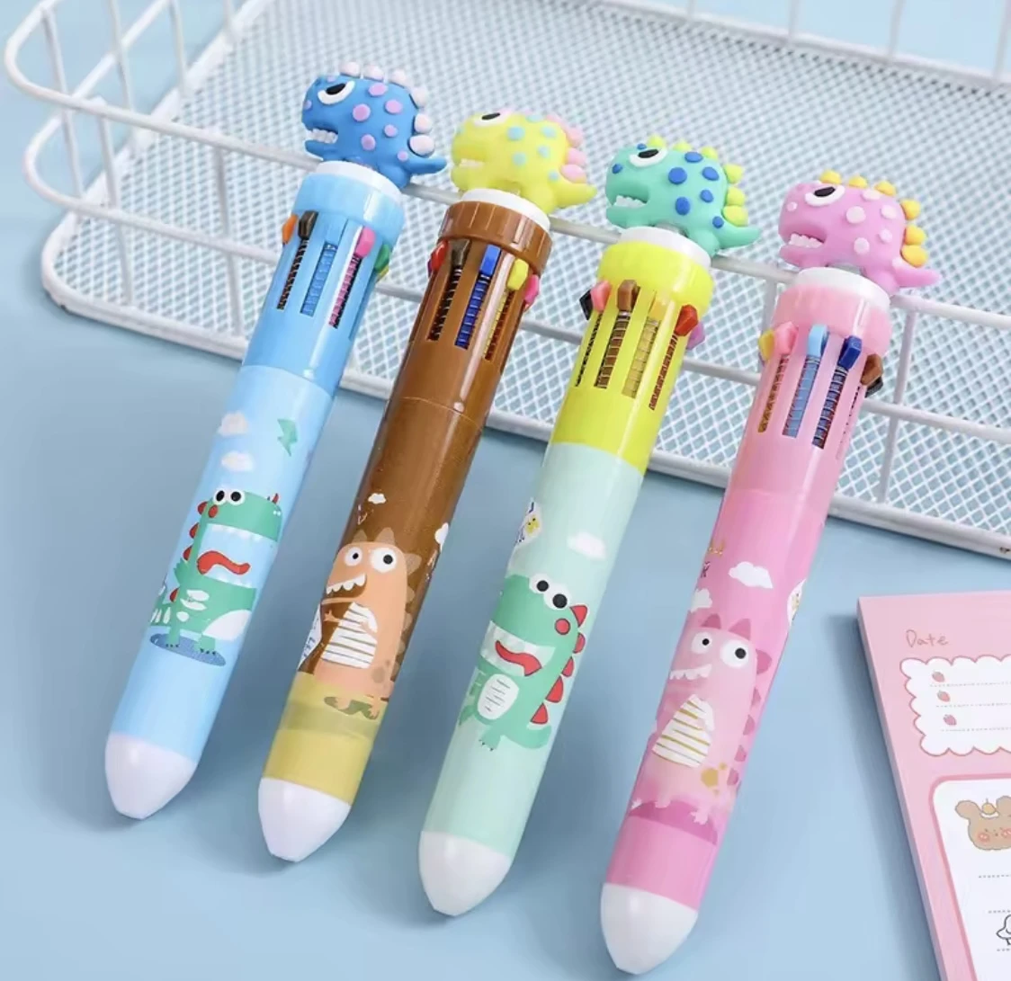 قلم متعدد الألوان