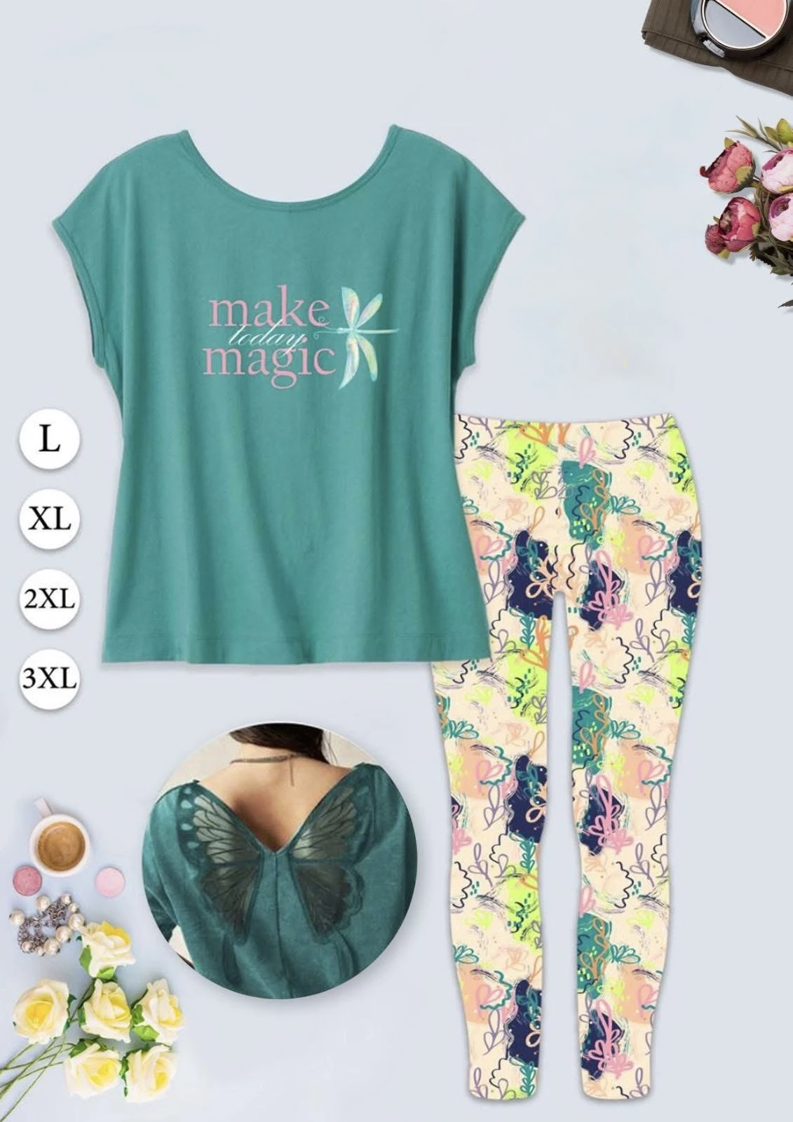 طقم بجامه نسائي عصري ومريح