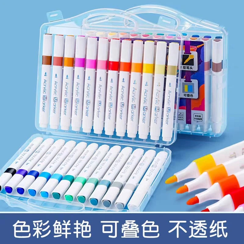 أقلام أكريليك قابلة للغسل – متعددة الألوان والموديلات