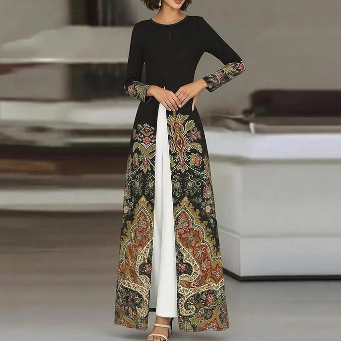 سويت شيرت كاجوال باكمام طويلة وفتحة كبيرة للنساء للخريف والشتاء