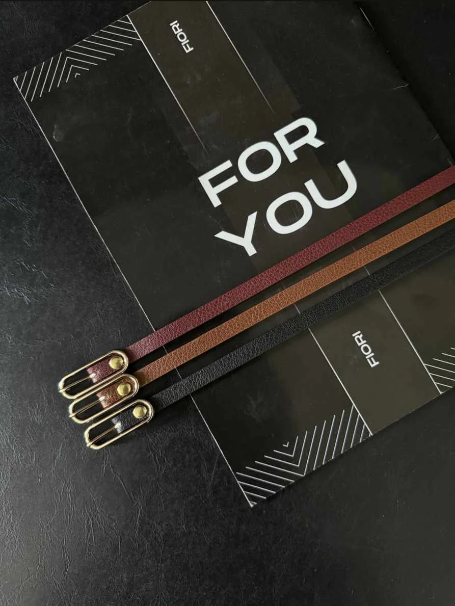 أحزمة جلدية فاخرة