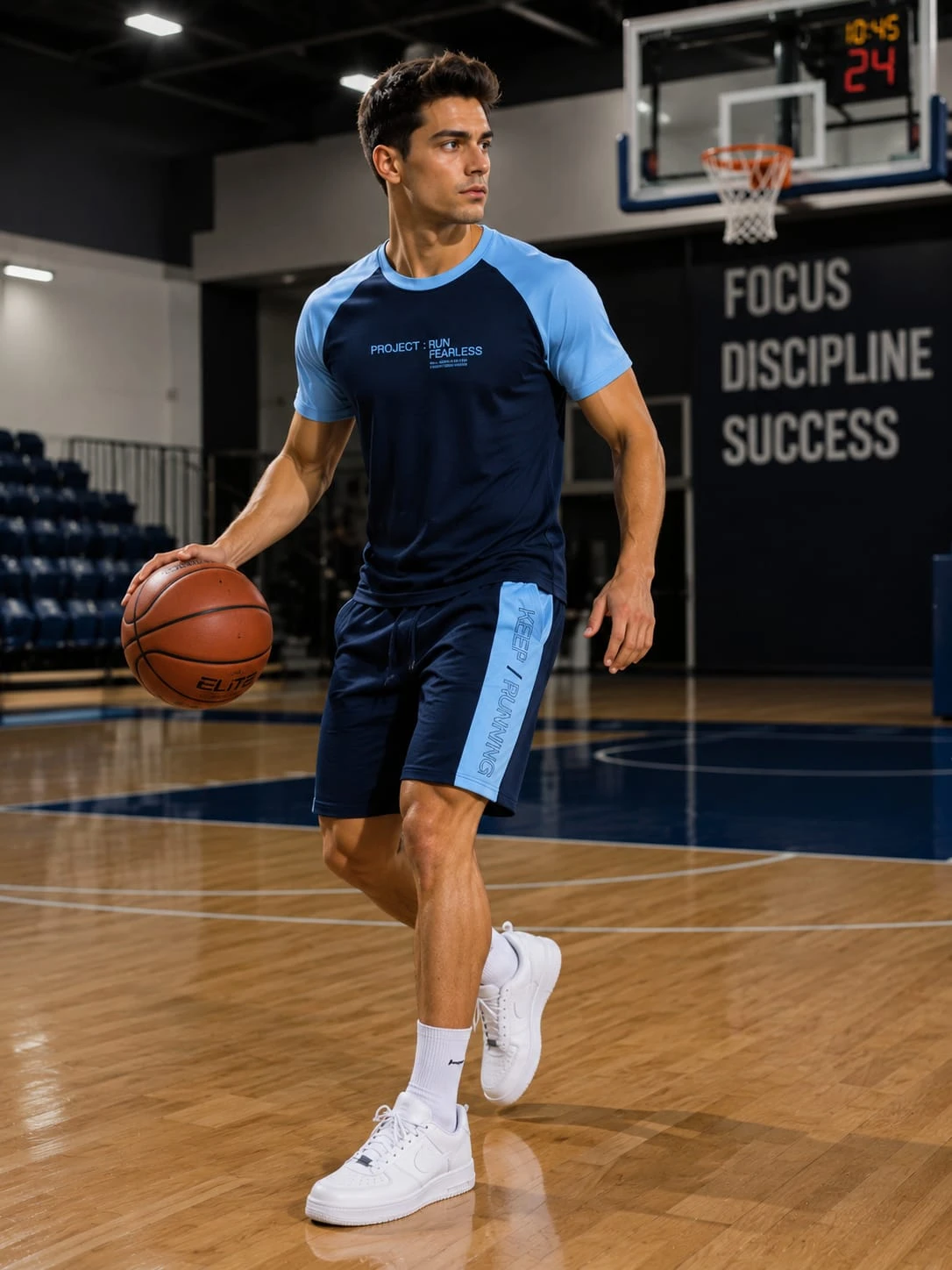 طقم رياضي رجالي – أداء مريح وإطلالة عصرية