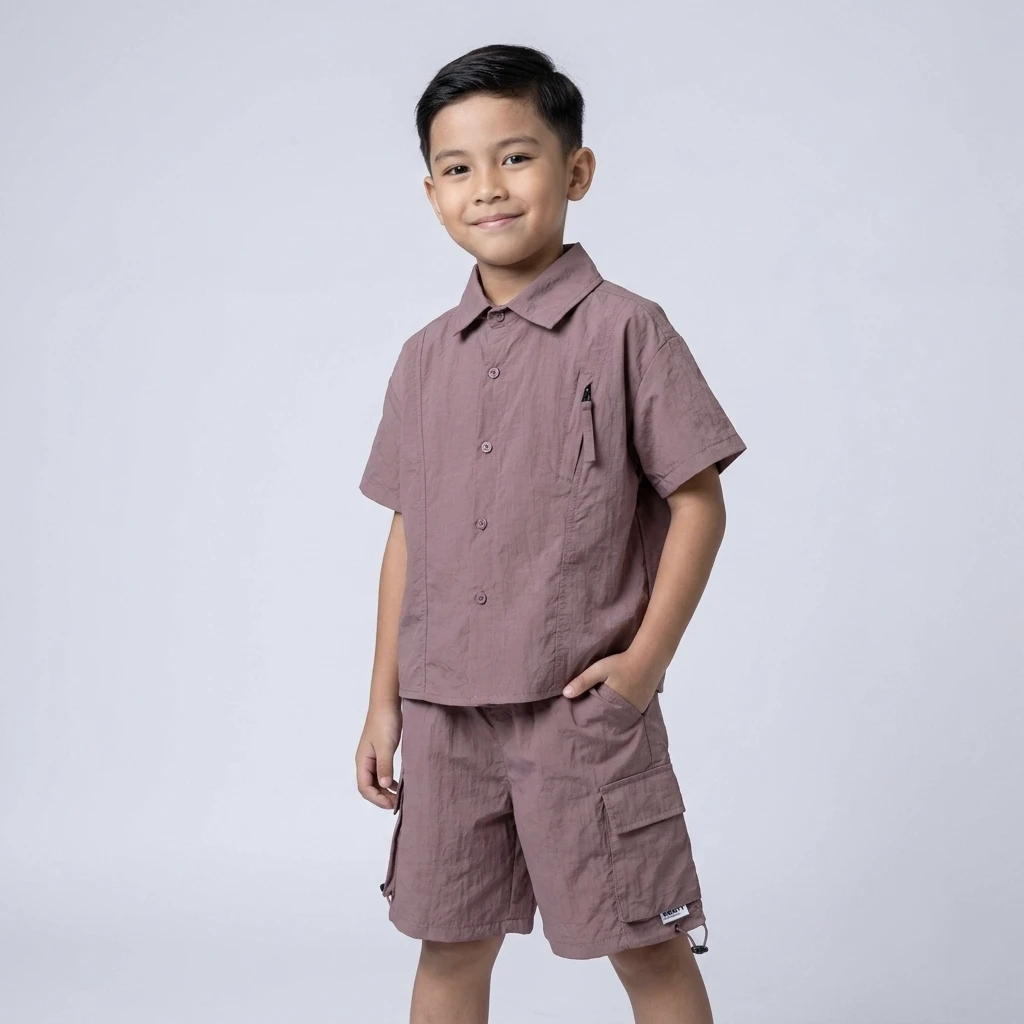 بدلة صيفية خفيفة للأطفال